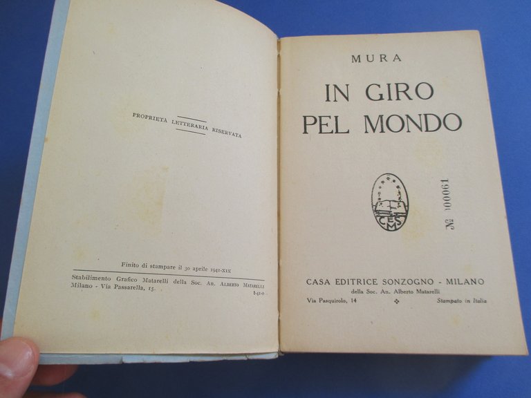 In giro pel mondo.