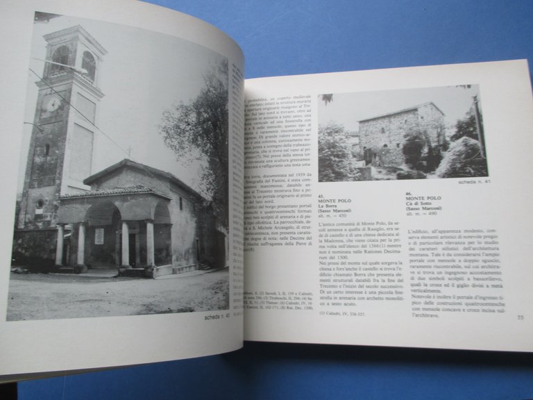 Insediamento storico e beni culturali. Montagna bolognese. Tavolette di Loiano …