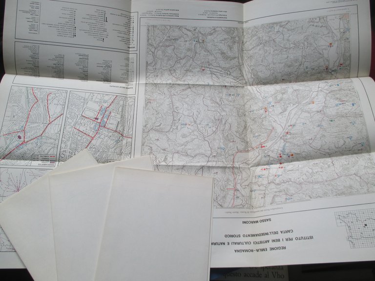 Insediamento storico e beni culturali. Montagna bolognese. Tavolette di Loiano …