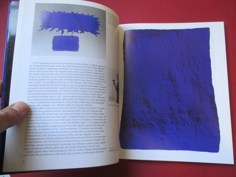 Ives Klein 1928 - 1962. International Klein Blue.