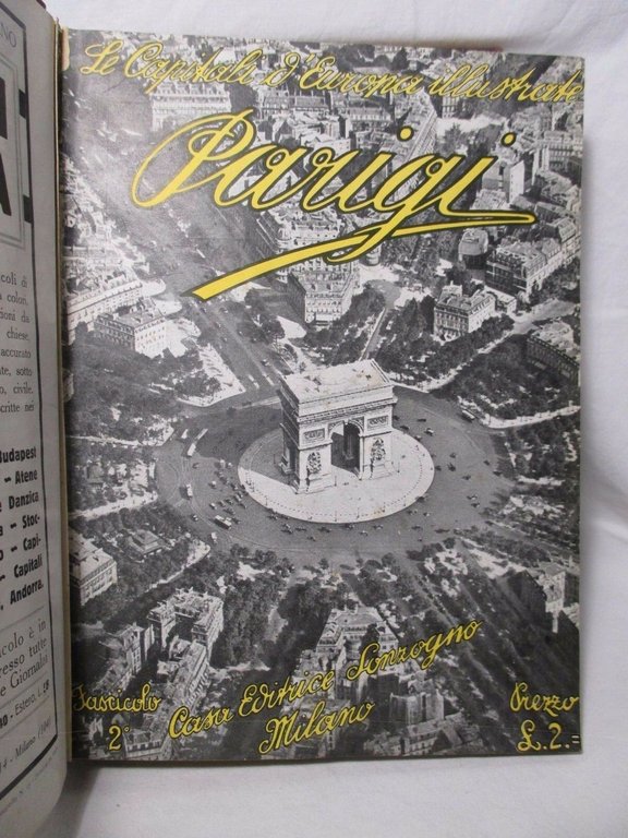 Le capitali d'Europa illustrate. Fascicoli 1 / 23.