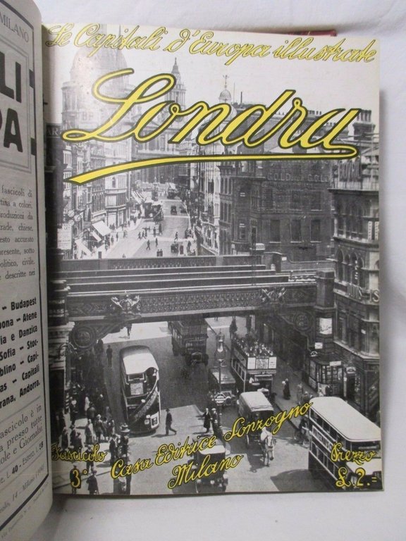 Le capitali d'Europa illustrate. Fascicoli 1 / 23.