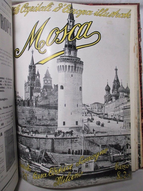 Le capitali d'Europa illustrate. Fascicoli 1 / 23.