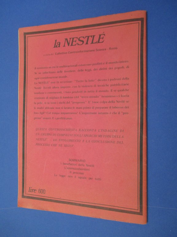 Le multinazionali del crimine. La Nestlè. | Immagine Gallery 2