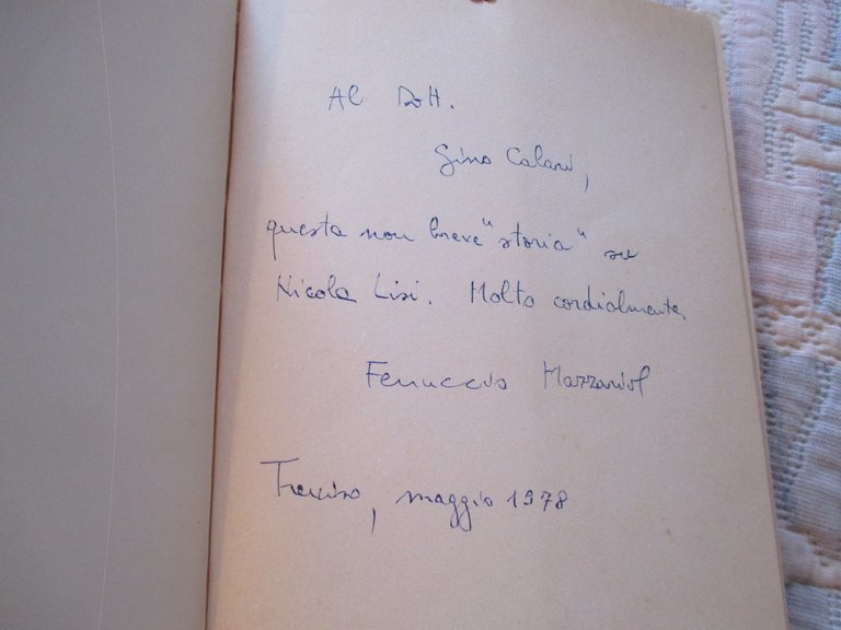 Nicola Lisi viaggiatore incantato.