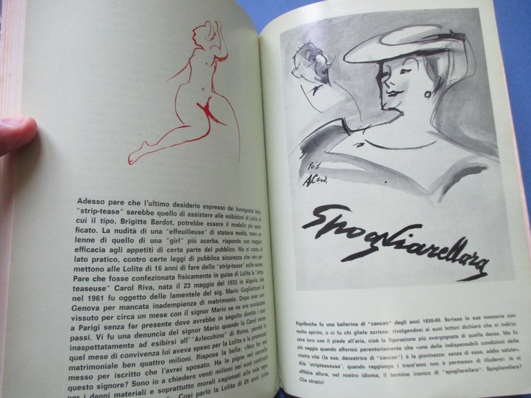 Op – là ! Lo spogliarello. Storia e vicende.