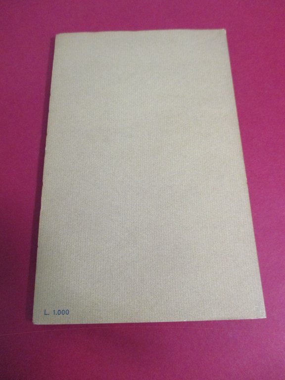 Panglosse blandimentis oramentis coeteris meretriciis. Poesie 1953 – 1966.