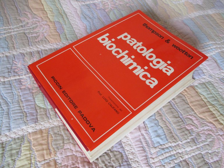 Patologia biochimica.