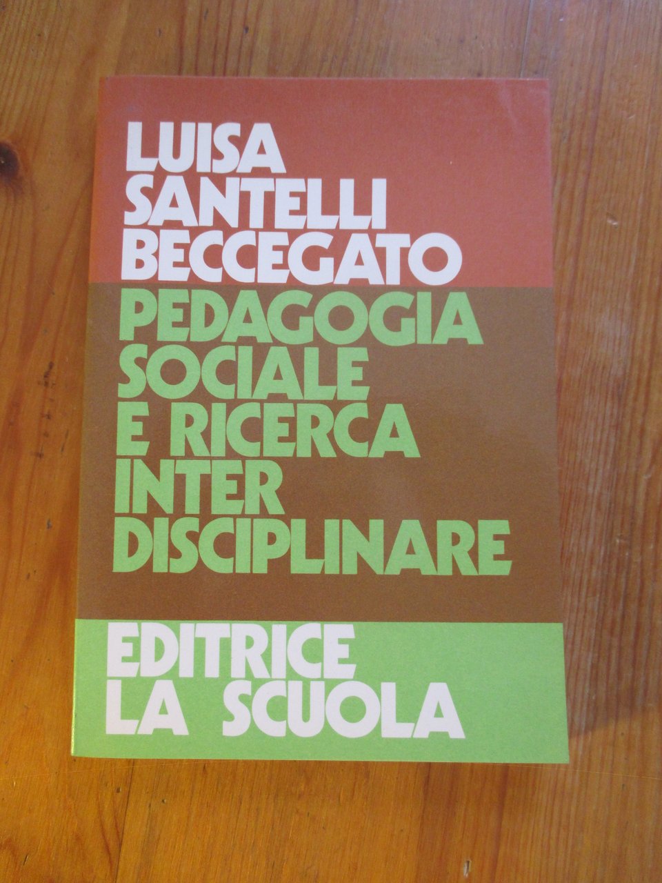 Pedagogia sociale e ricerca interdisciplinare.