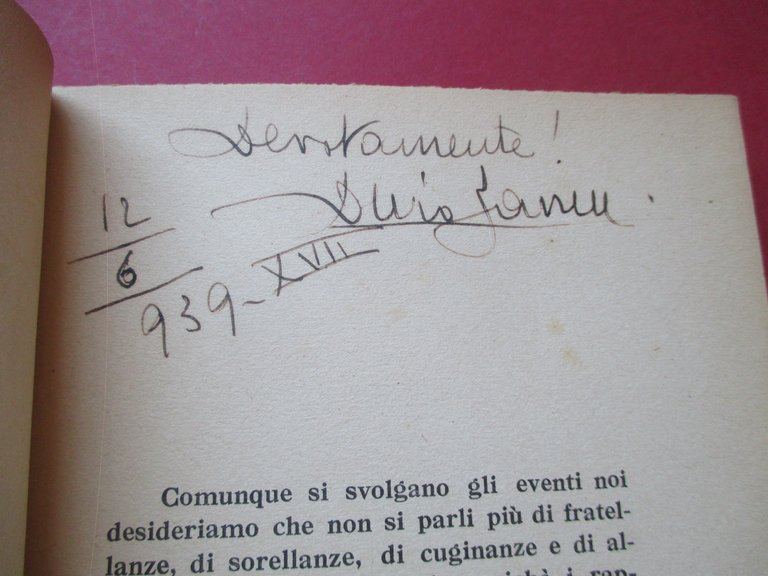 Quando i nemici erano amici.