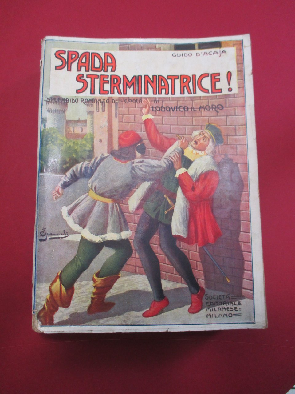 Spada sterminatrice. Stupendo romanzo storico dell'epoca di Lodovico il Moro.