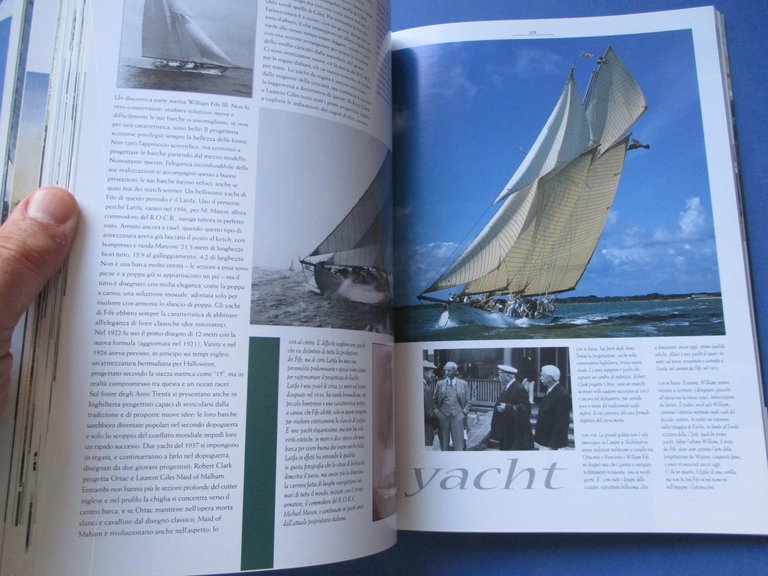 Storia ed evoluzione degli yacht da regata.
