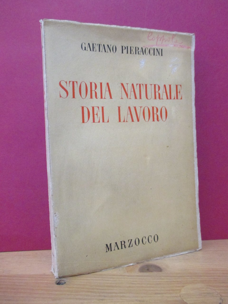 Storia naturale del lavoro. Genealogia degli arnesi ed evoluzione della …