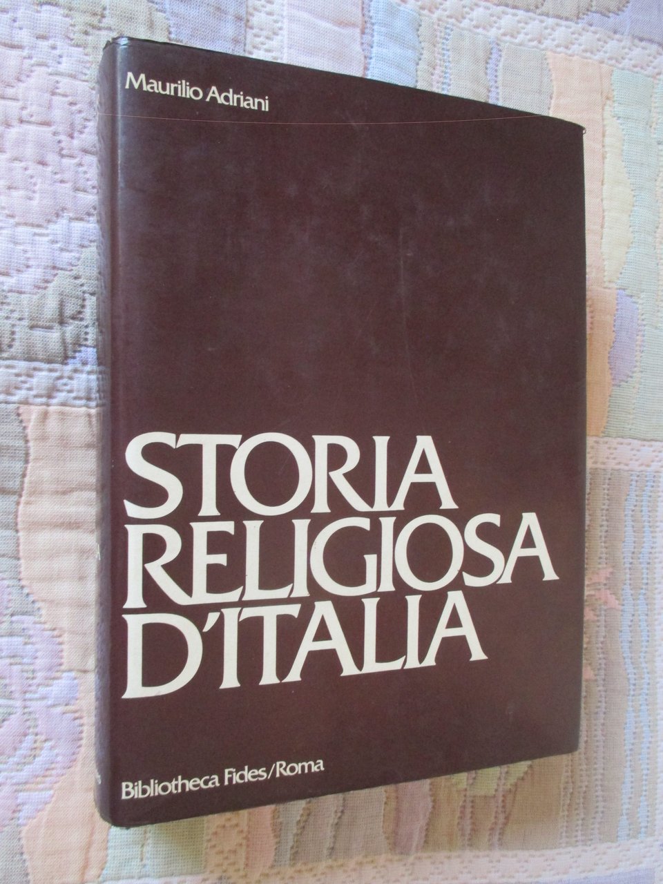 Storia religiosa d'Italia.