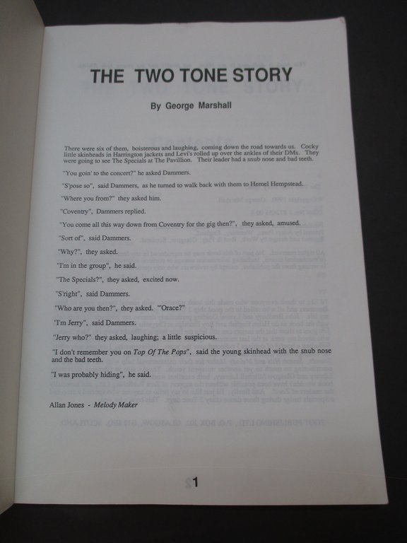 The Two Tone story.