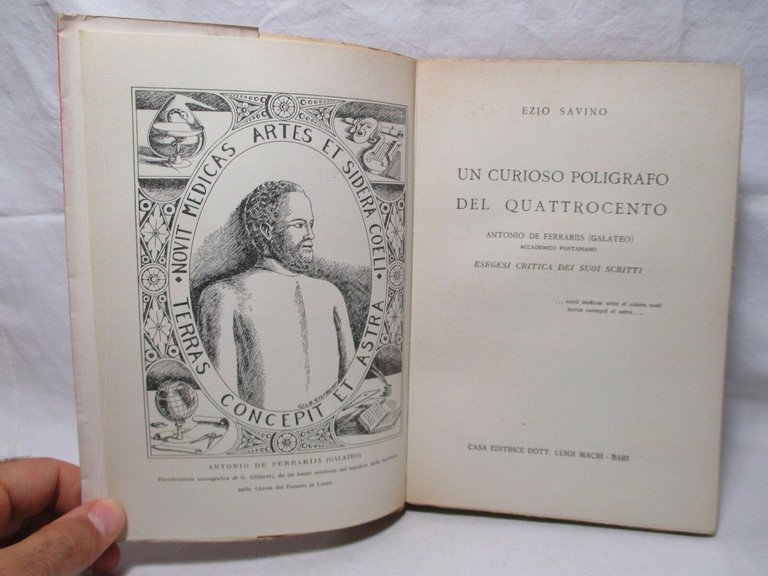 Un curioso poligrafo del Quattrocento. Antonio De Ferrariis ( Galateo …