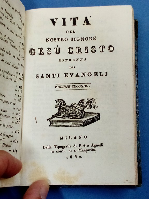 Vita di nostro Signore Gesù Cristo estratta dai Santi Evangeli. … | Immagine Gallery 6