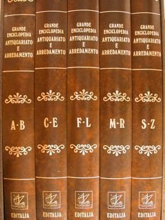 GRANDE ENCICLOPEDIA ANTIQUARIATO E ARREDAMENTO.