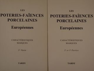 LES POTERIES-FAIENCES PORCELAINES EUROPEENES, CARATÉRISTIQUES MARQUES.