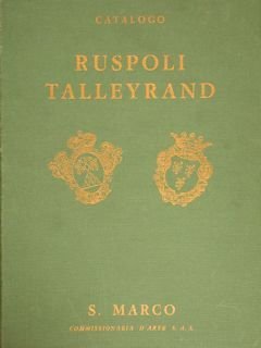 CATALOGO RUSPOLI TALLEYRAND.