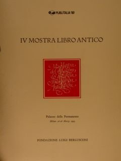 IV MOSTRA DEL LIBRO ANTICO.