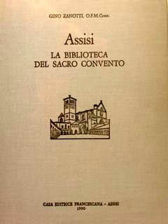 ASSISI LA BIBLIOTECA DEL SACRO CONVENTO.