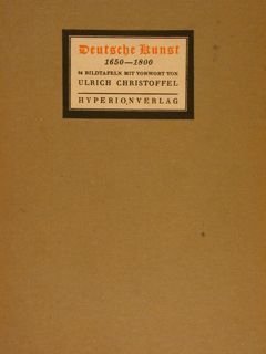 DEUTSCHE KUNST 1650-1800-