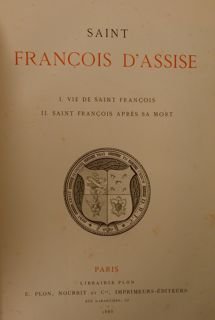 SAINT FRANCOIS D'ASSISE.