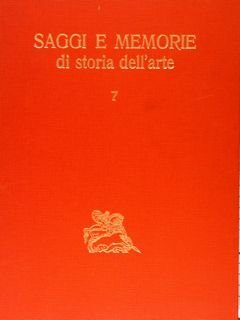 SAGGI E MEMORIE DI STORIA DELL'ARTE 7.