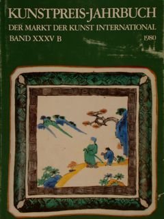 KUNSTPREIS-JAHRBUCH DER MARKT DER KUNST INTERNATIONAL BAND XXXV B 1980.