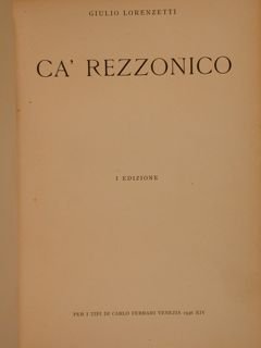 CA' REZZONICO.