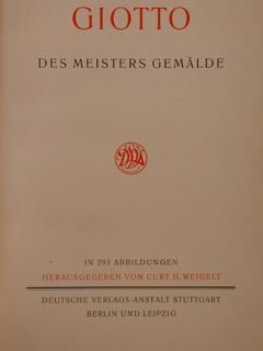GIOTTO. Des Meisters Gemaelde.