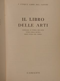 IL LIBRO DELLE ARTI.
