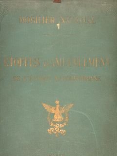 ETOFFES D'AMEUBLEMENT DE L'ÉPOQUE NAPOLEONIENNE.