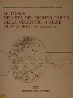 Consiglio Nazionale delle Ricerche - Istituto per gli Studi Micenei …