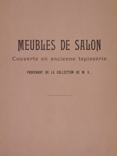 MEUBLES DE SALON COUVERT IN ANCIENNE TAPISSERIES PROVNANT DE LA …