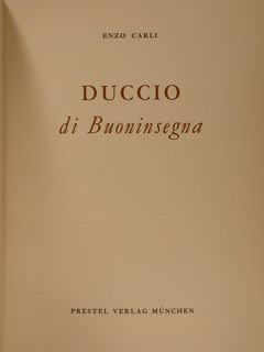 DUCCIO DI BUONINSEGNA.