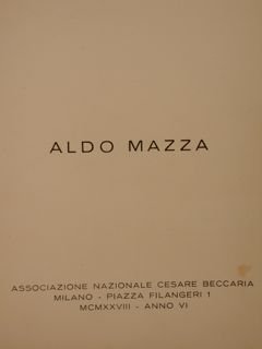ALDO MAZZA.