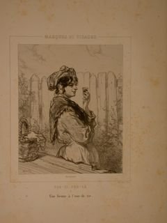 GAVARNI. MASQUES ET VISAGES, Paris, s.d. (metà ‘800).