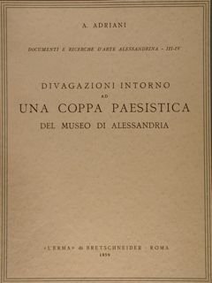 DIVAGAZIONI INTORNO AD UNA COPPA PAESISTICA DEL MUSEO DI ALESSANDRIA.