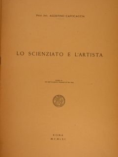 LO SCIENZIATO E L’ARTISTA. Estratto da: Atti dell’Accademia Nazionale di …