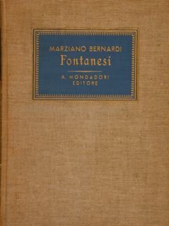 ANTONIO FONTANESI. A. Mondadori, Verona, 1933.