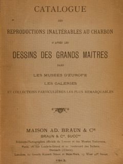 CATALOGUE DES REPRODUCTIONS INALTÉRABLES AU CHARBON D’APRÈS LES DESSINS DES …