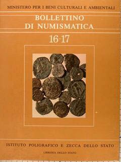 BOLLETTINO DI NUMISMATICA - Anno IX Serie I - 16-17 …