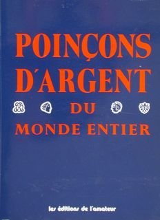 POINÇONS D'ARGENT DU MONDE ENTIER.