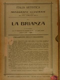 Italia artistica, Monografie illustrate LXVI, RICCI C. (direz. di). LA …