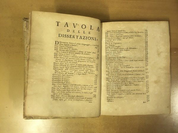 Il Tesoro delle Antichità sagre, e profane contenuto nelle Dissertazioni …