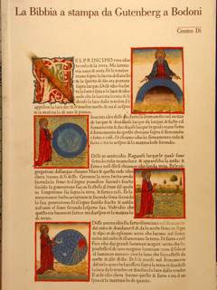 LA BIBBIA A STAMPA DA GUTENBERG A BODONI. Firenze, Biblioteca Medicea Laurenziana/Biblioteca Nazionale Centrale, 8 ottobre - 23 novembre 1991.