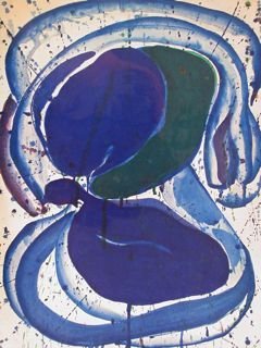Ausstellung SAM FRANCIS, WERKE 1960 1961, bei Klipstein & Kornfeld …