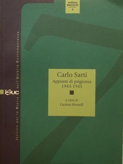 CARLO SARTI. APPUNTI DI PRIGIONIA. Istituto per la Storia dell'Umbria …